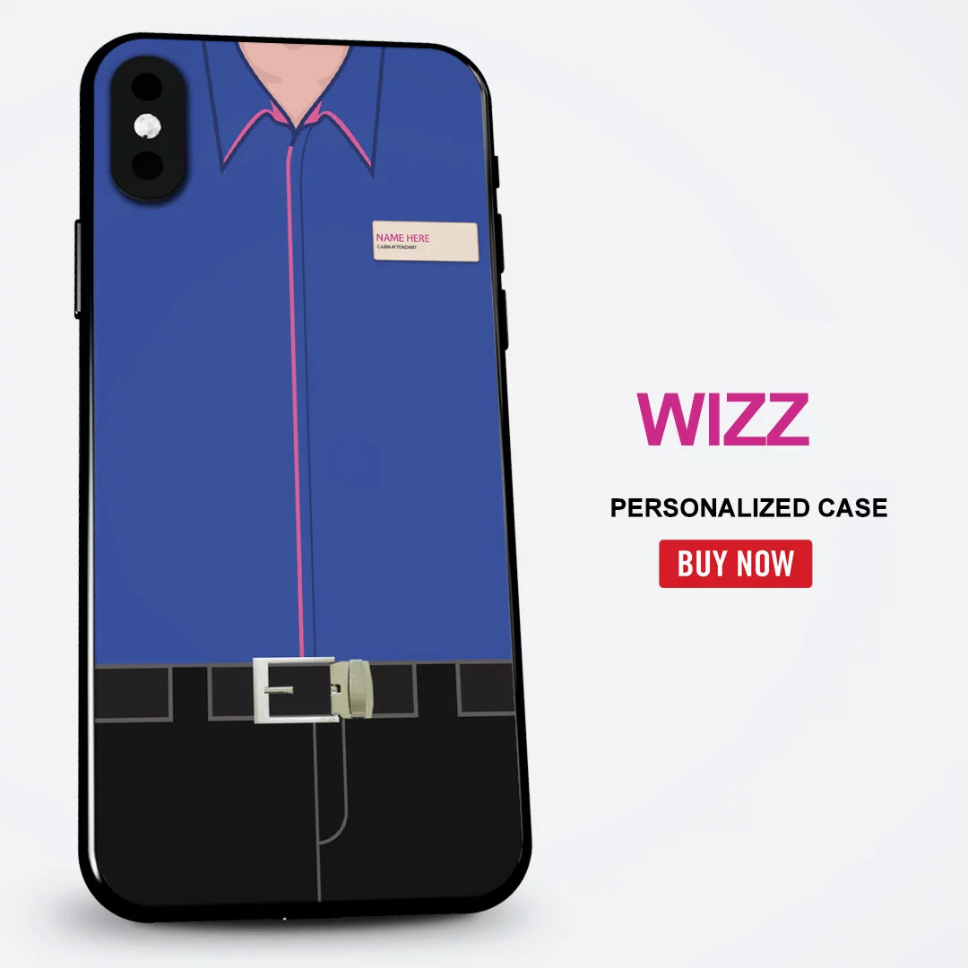 Wizz Male Cabin Crew Phone Case