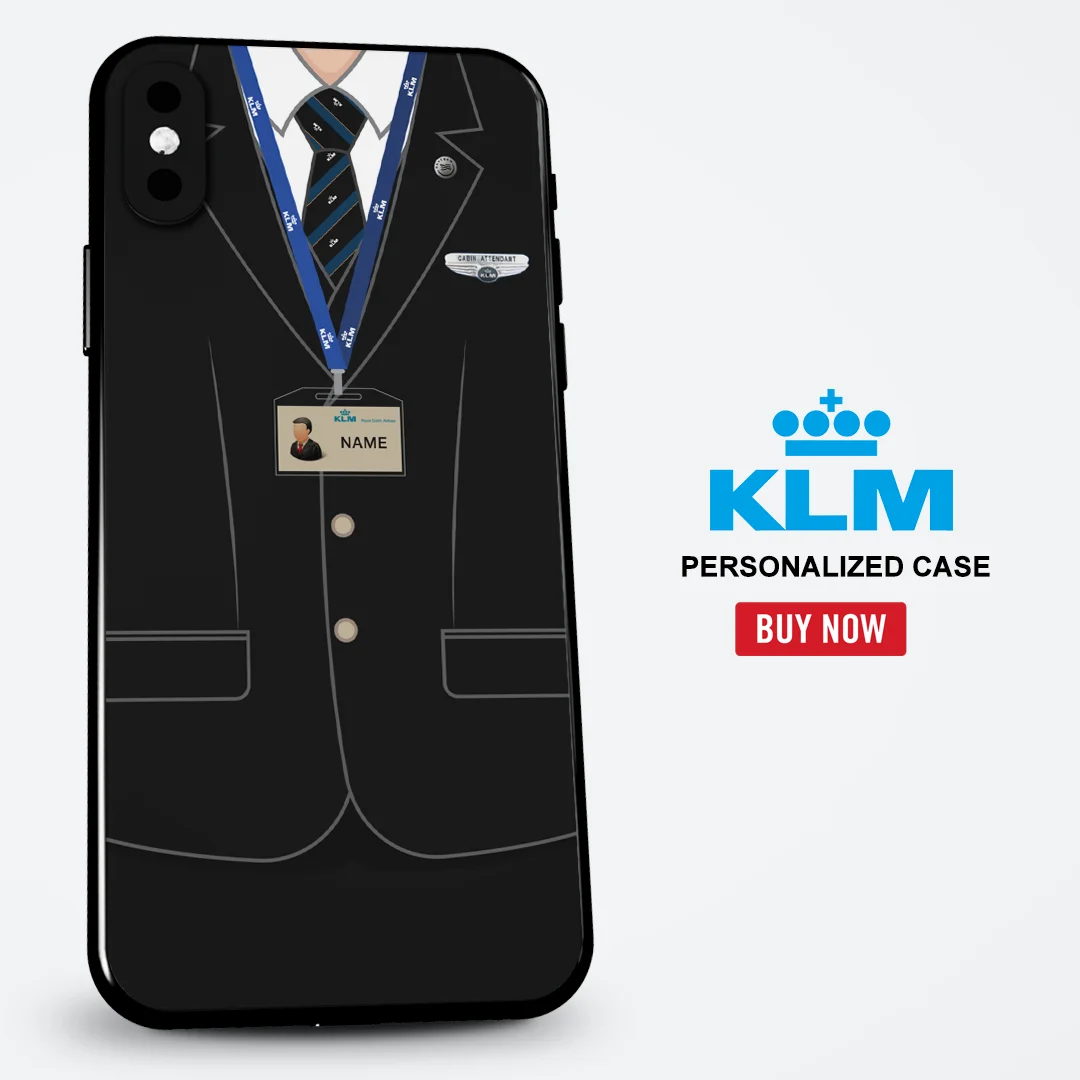 KLM Male Cabin Crew Phone Case