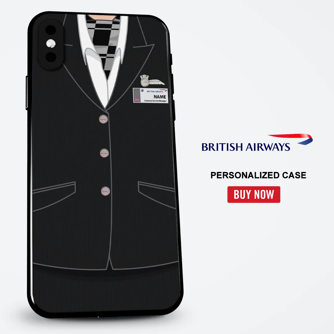 British Airways Female Black Cabin Crew Case