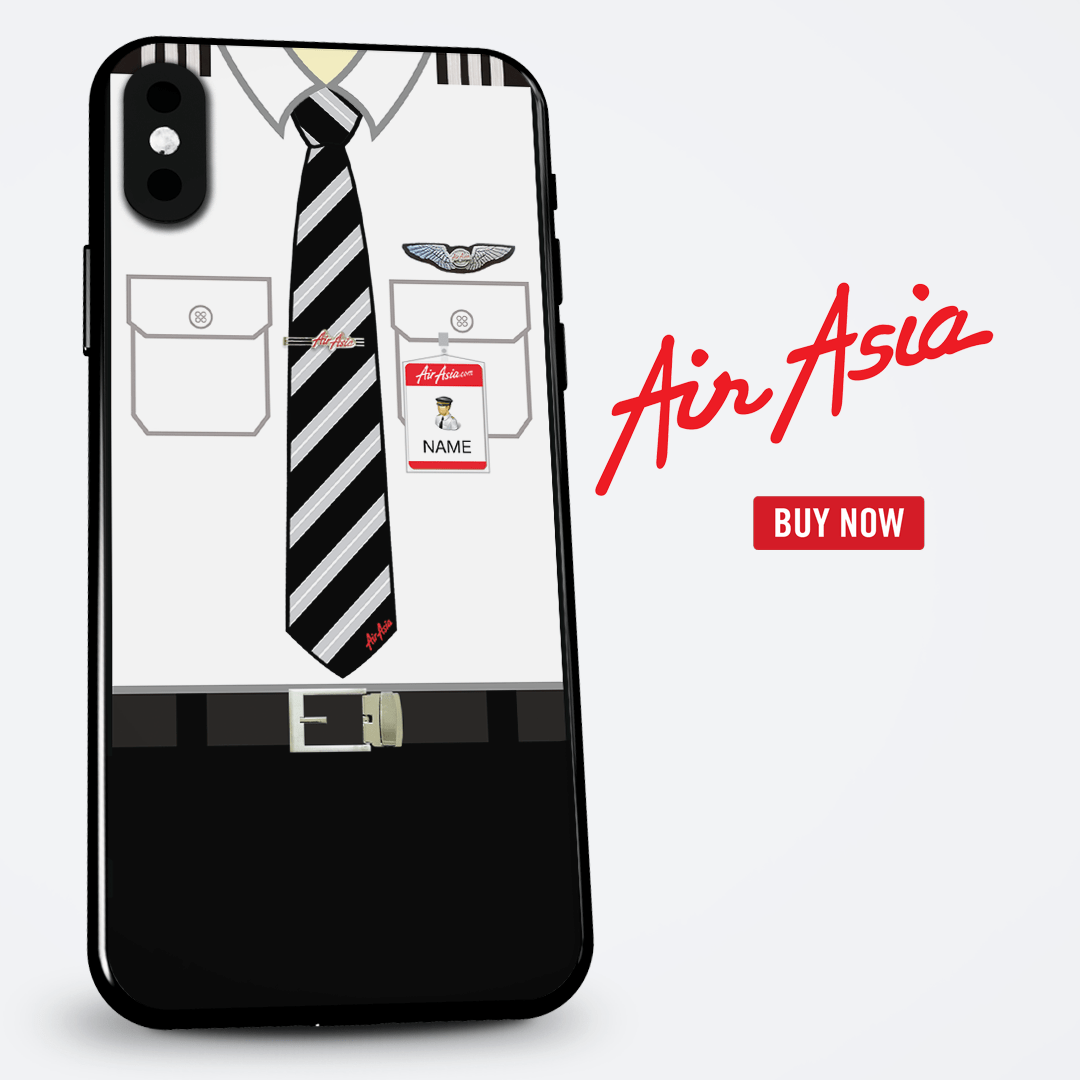 Airasia Pilot Personalized Phone Case