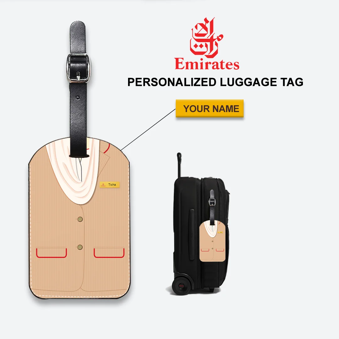 Emirates Cabin Crew Luggage Tag