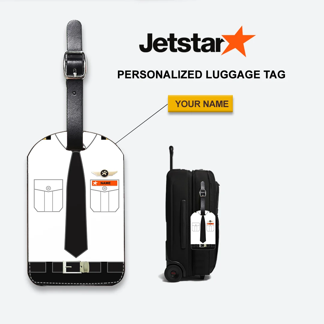 Jetstar Airways Pilot Cabin Crew Luggage Tag Cabin Crew Gift Shop