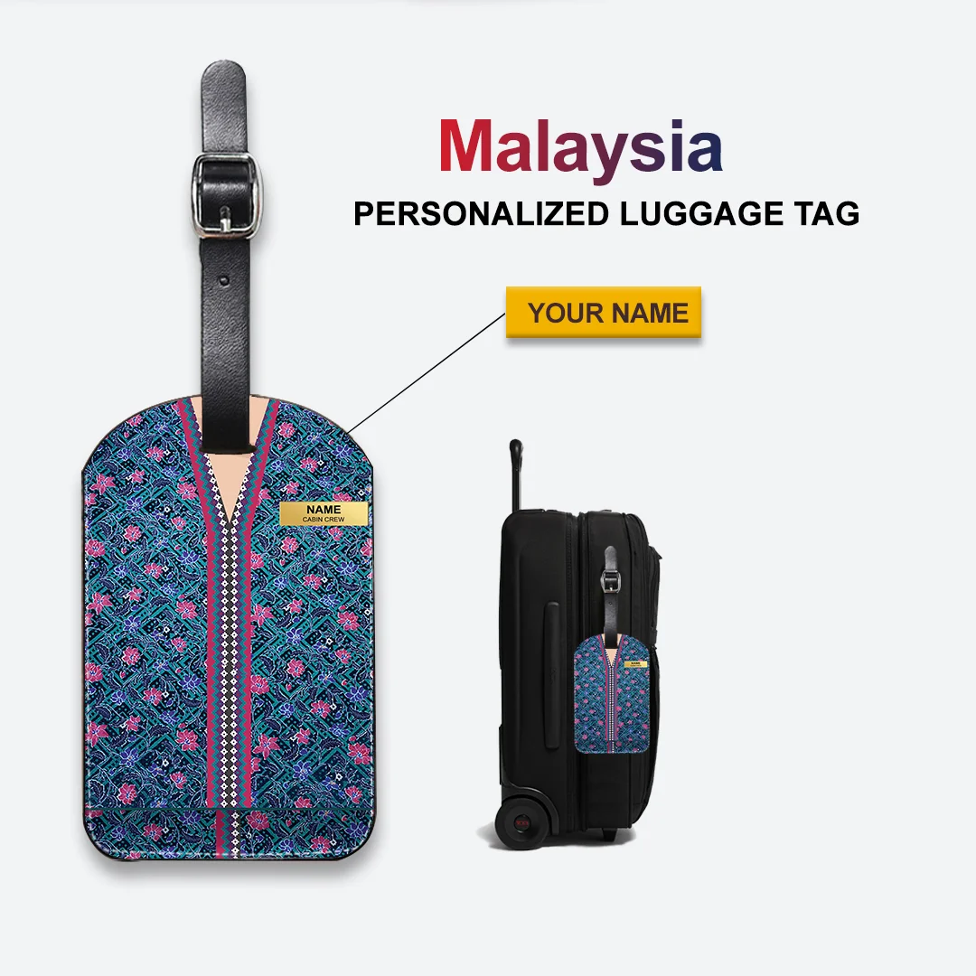 Malaysian Cabin Crew Luggage Tag