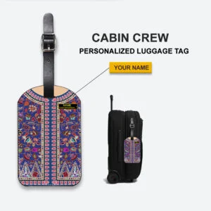 Singapore Female Cabin Crew Luggage Tag