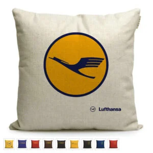 Lufthansa Cabin Crew Cushion Pillow