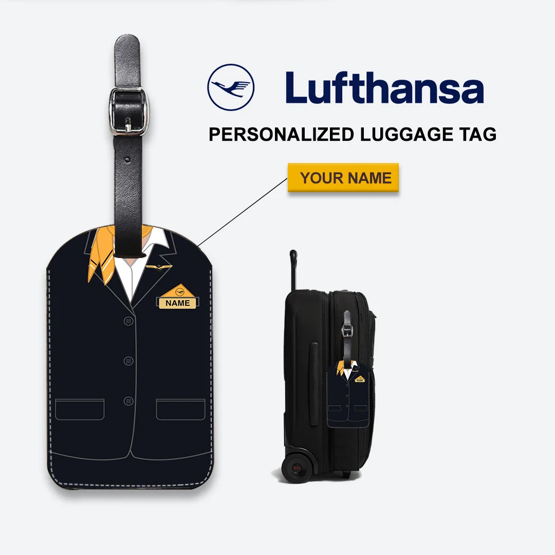 Lufthansa Female Cabin Crew Luggage Tag Cabin Crew Gift Shop