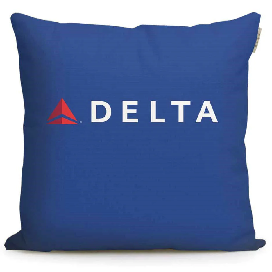 Delta Airlines Cabin Crew Cushion Pillow