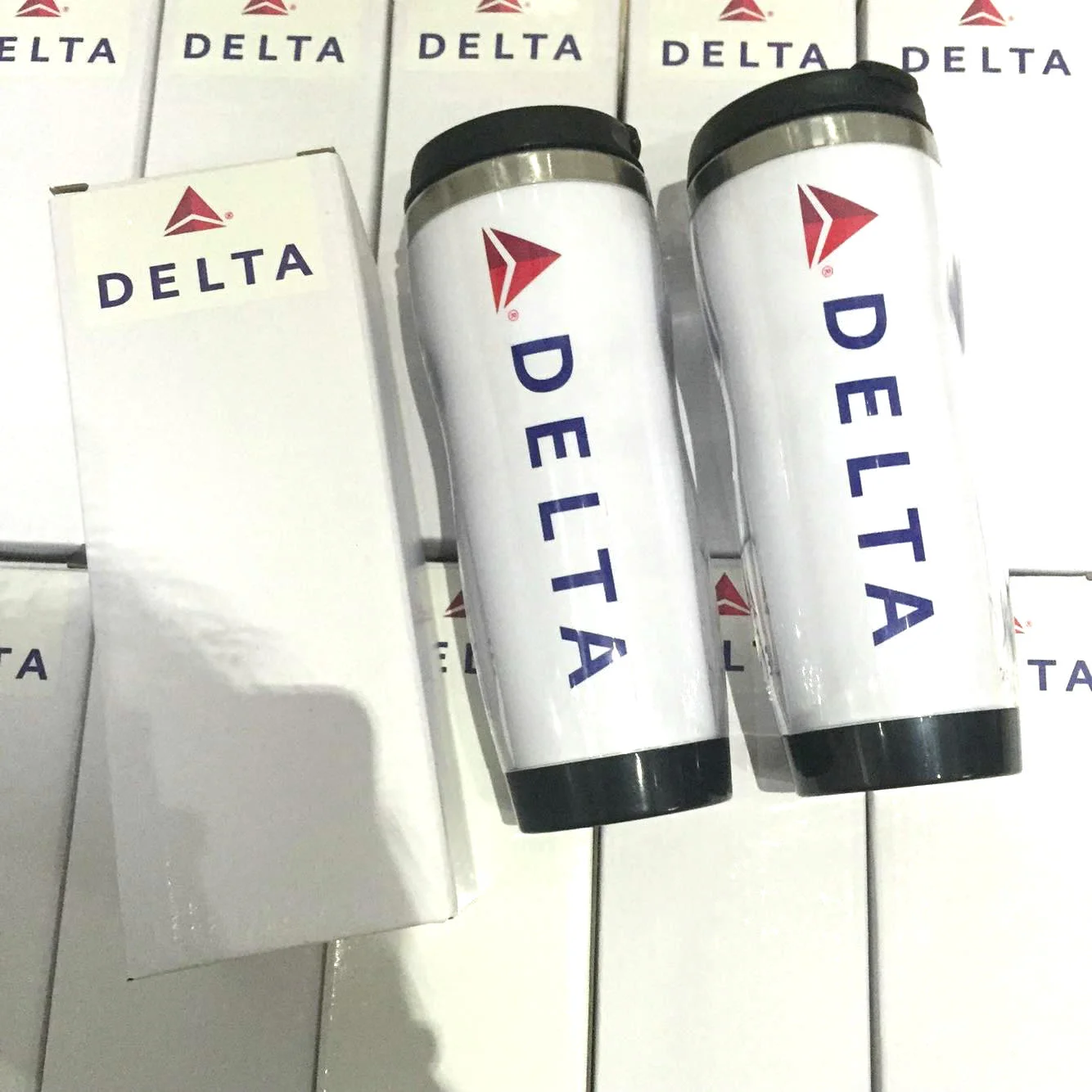 Delta Airline Logo Custom Bottle