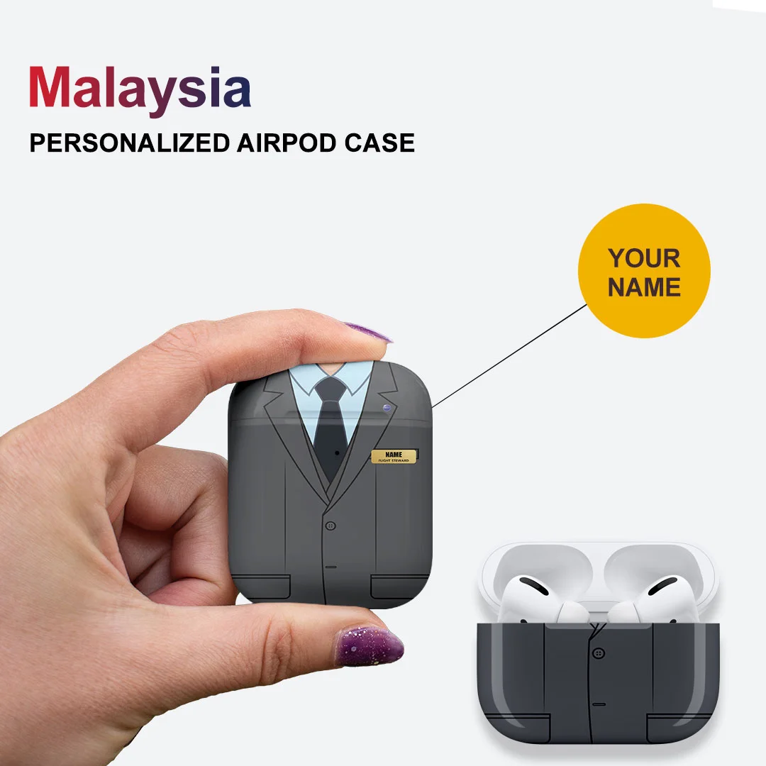 Malaysian Steward Cabin Crew Airpods Case