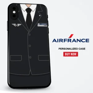 Air France Male Cabin Crew Uniform Phone Case
