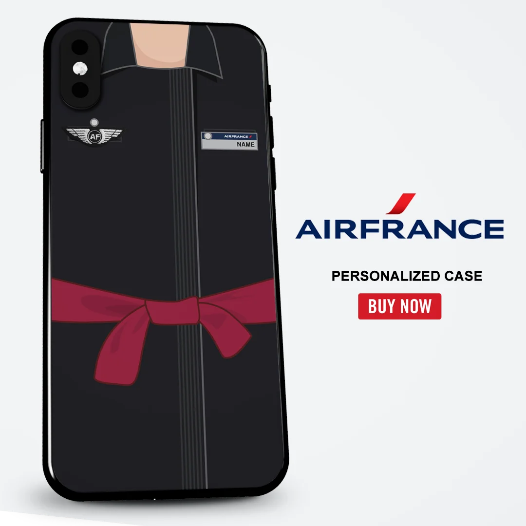 Air France Female Cabin Crew Uniform Phone Case