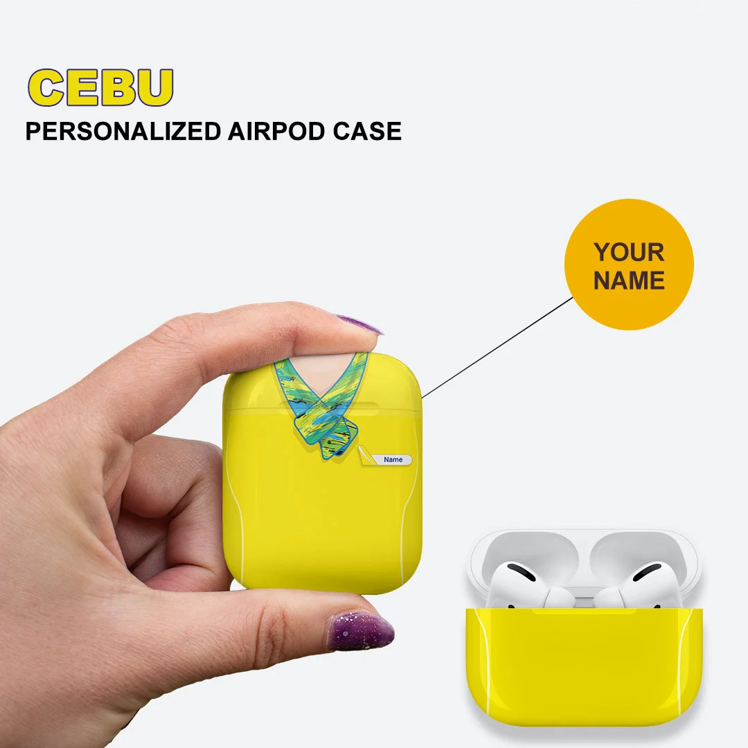 Cebu Pacific Female Cabin Crew Airpods Case