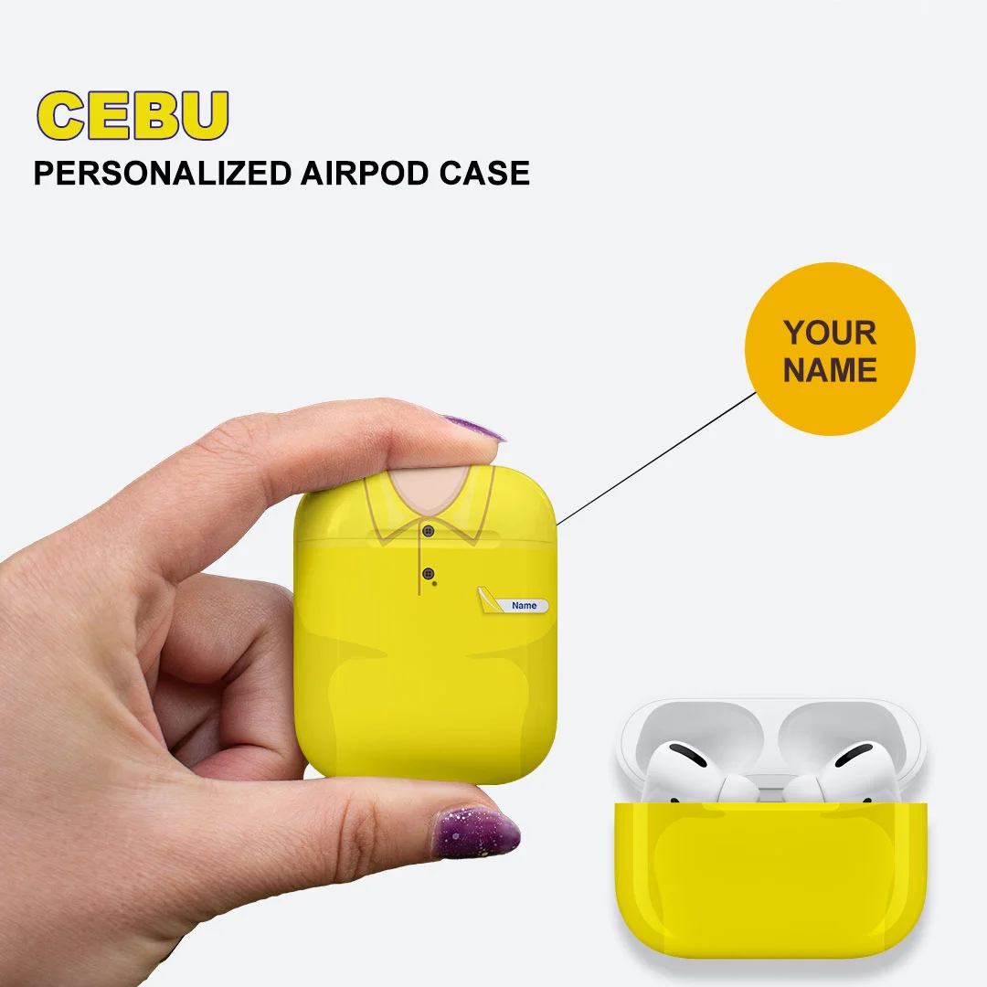 Cebu Pacific Male Cabin Crew Airpods Case