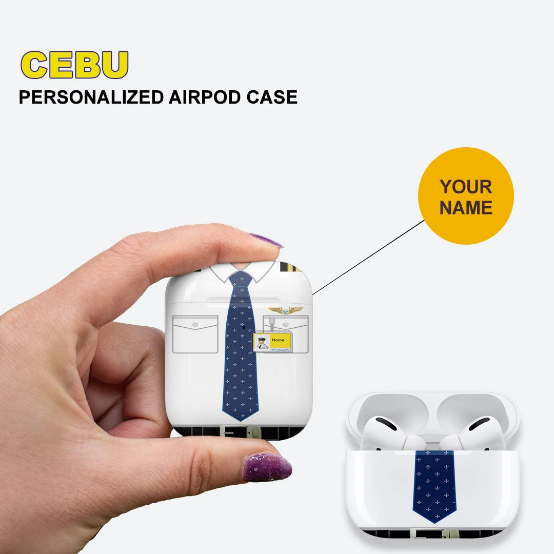 Cebu Pacific Pilot Cabin Crew Airpods Case