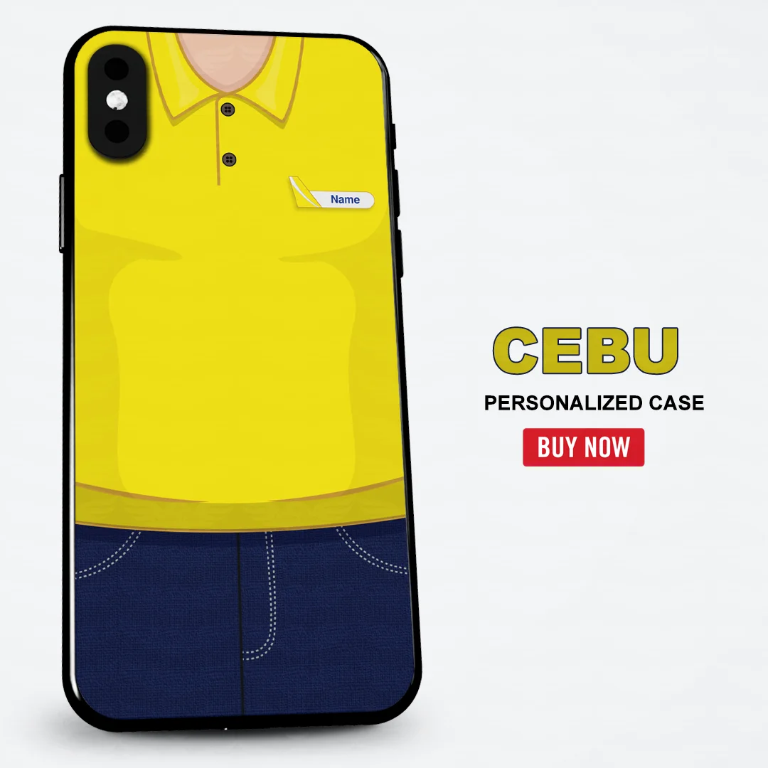 Cebu Pacific Male Cabin Crew Uniform Phone Case