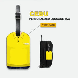 Cebu Pacific Male Cabin Crew Luggage Tag