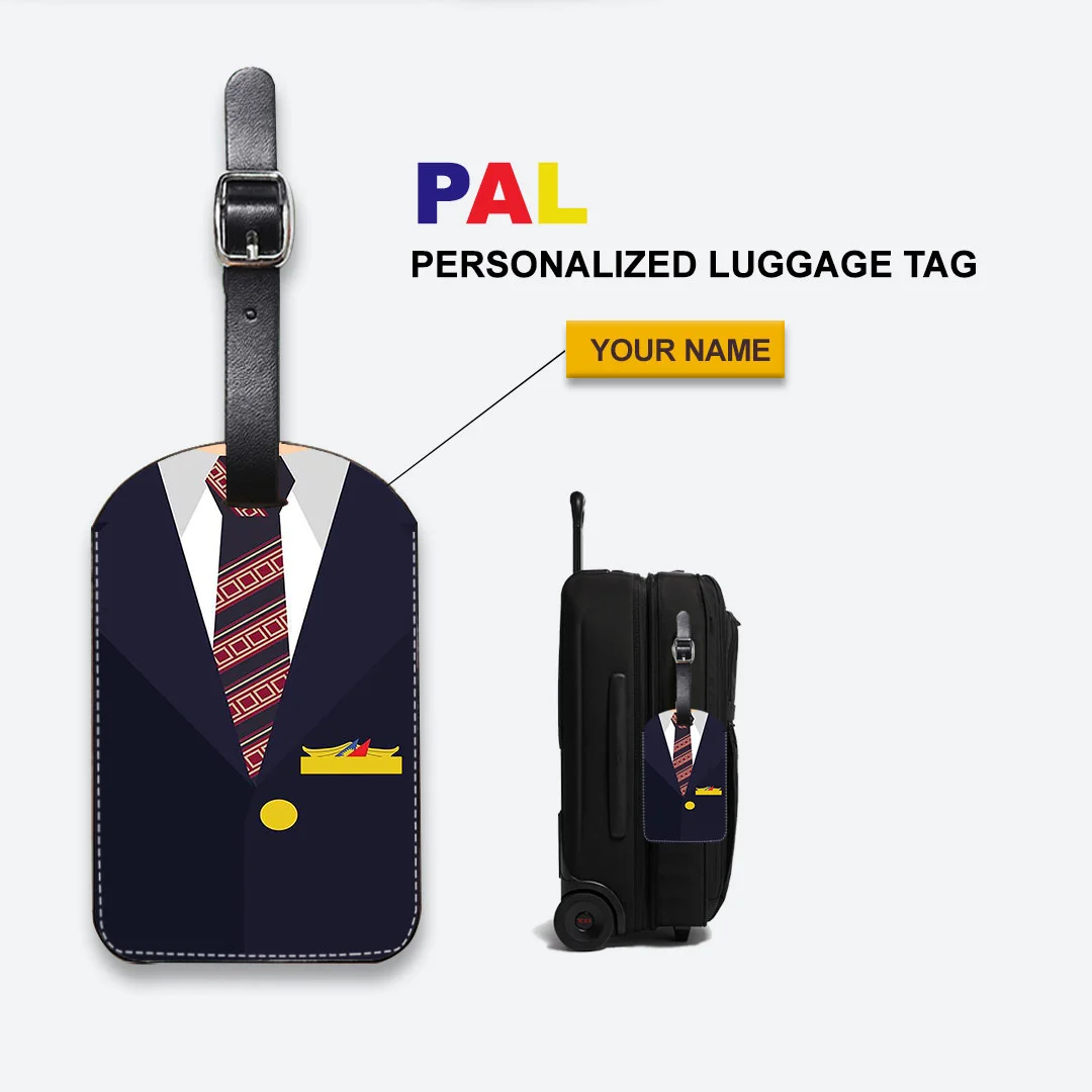 Philippine Airlines Male Cabin Crew Luggage Tag