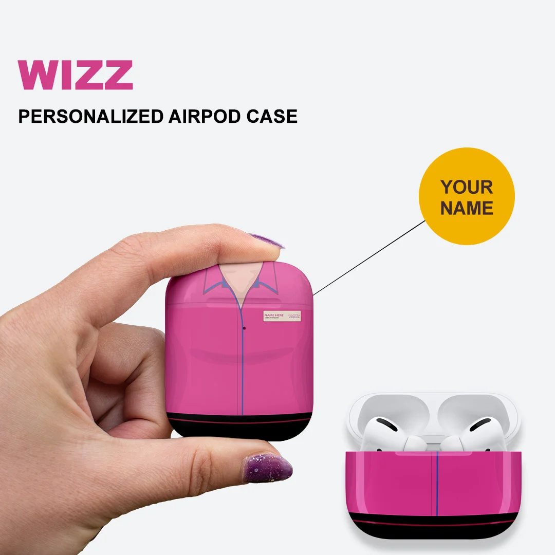 Wizz Female Cabin Crew Airpods Case