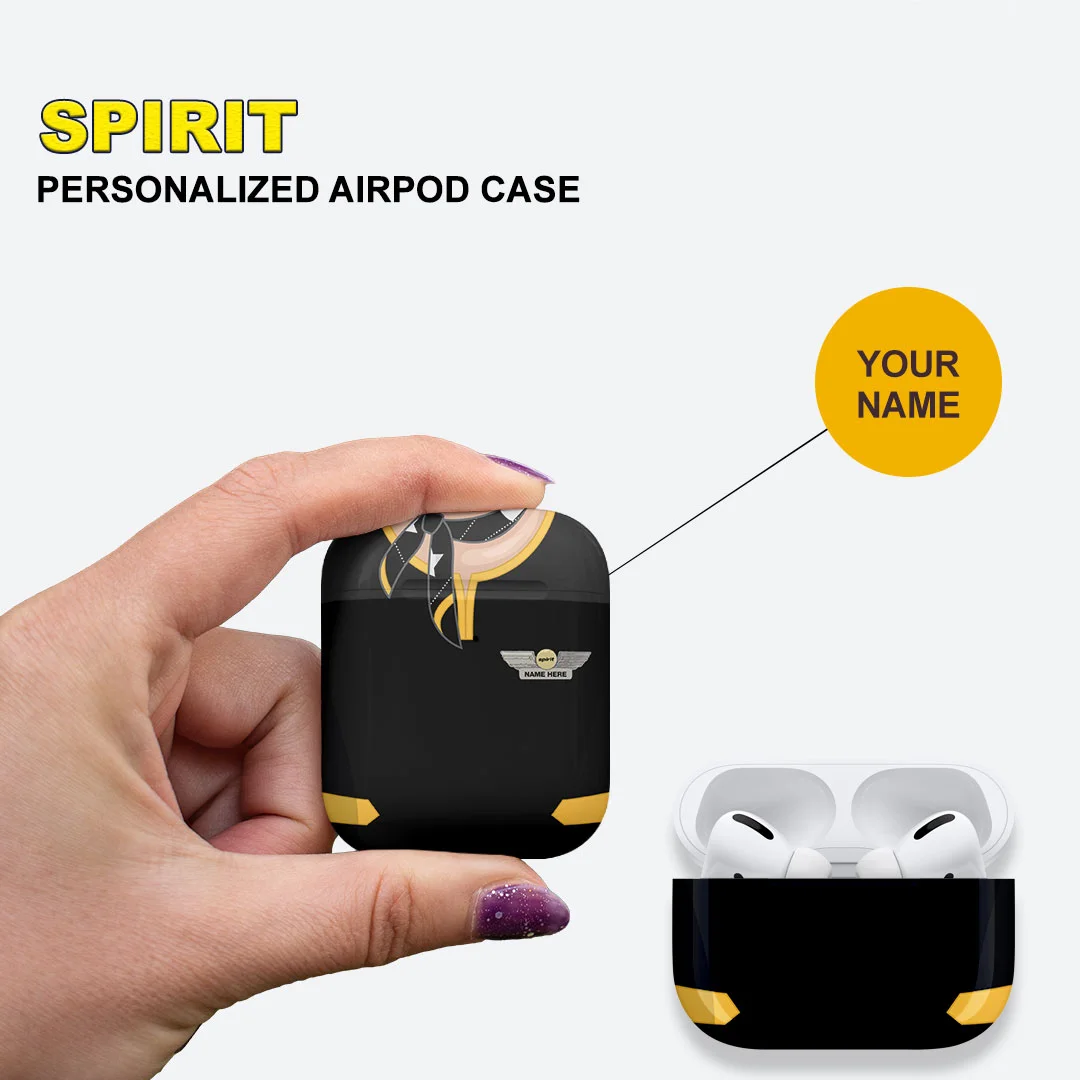 Spirit Female Cabin Crew Airpods Case