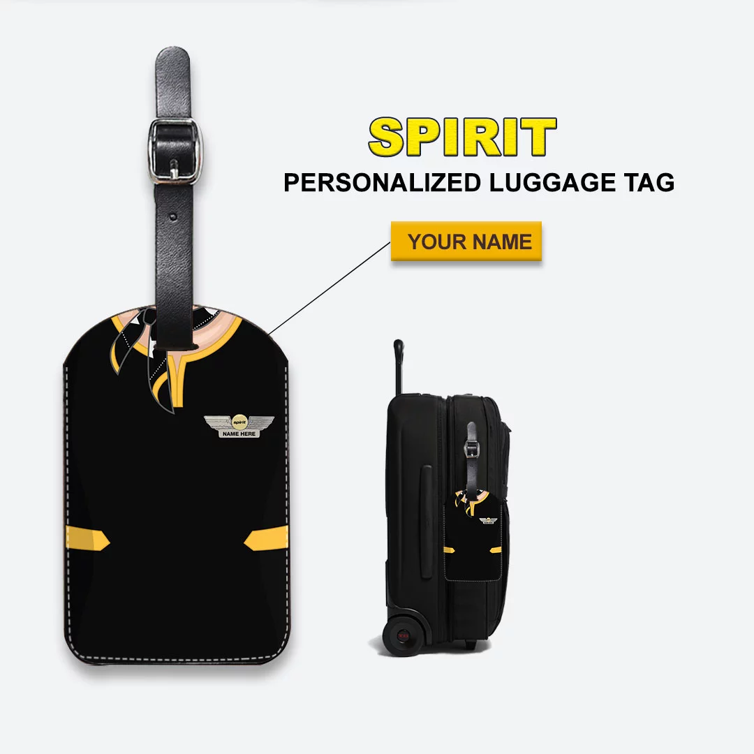 Spirit Female Cabin Crew Luggage Tag