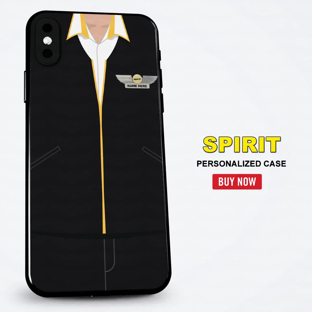 Spirit Flight Attendant Uniform Phone Case