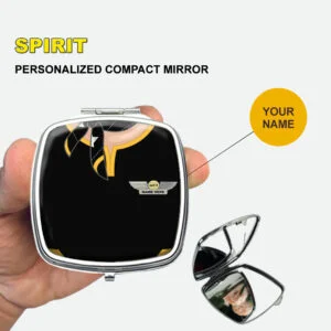Spirit Female Cabin Crew Compact Mirror