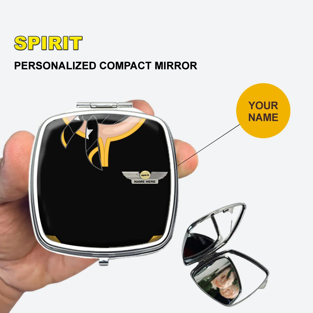 Spirit Female Cabin Crew Compact Mirror