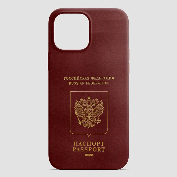 Russia Passport Design Phone Case