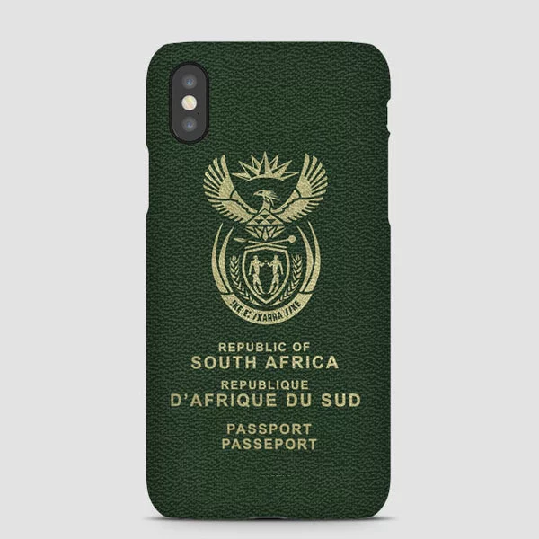 South Africa Passport Design Phone Case