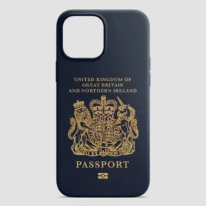 United Kingdom Passport Design Phone Case