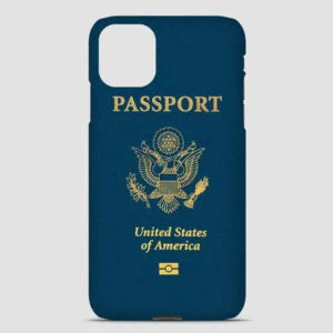 United States Passport Design Phone Case