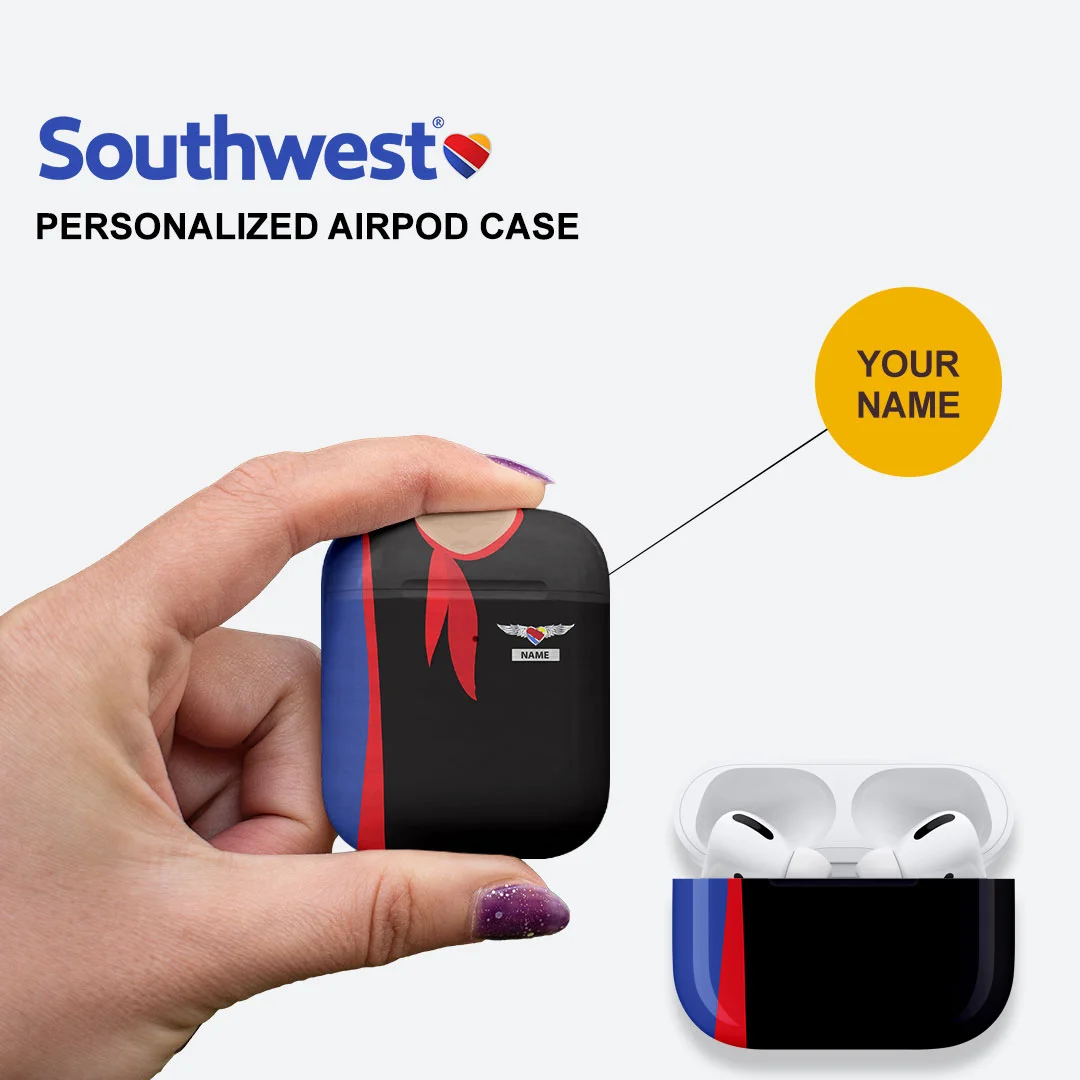 Southwest Airlines Female Airpods Case