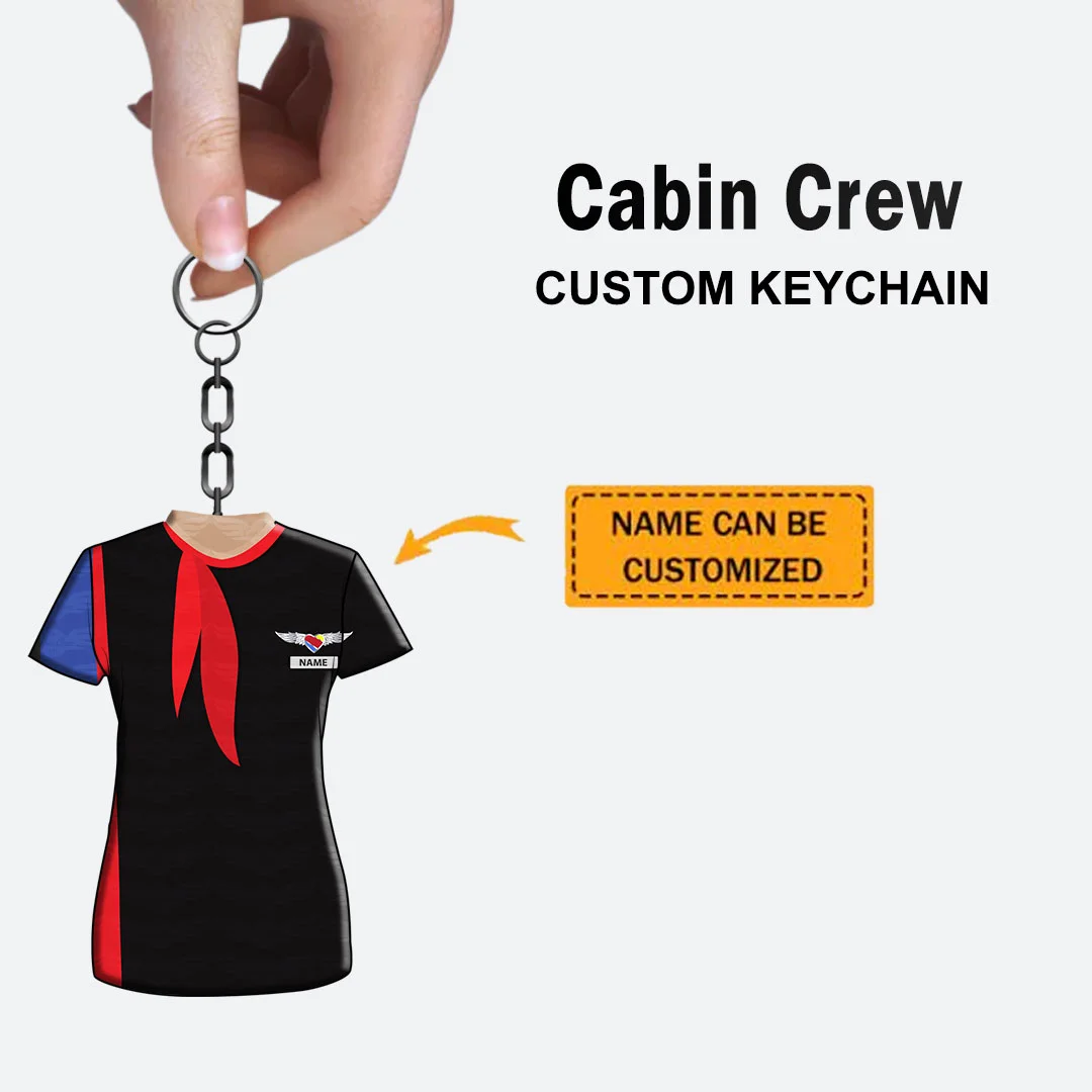 Southwest Female Custom Uniform Keychain