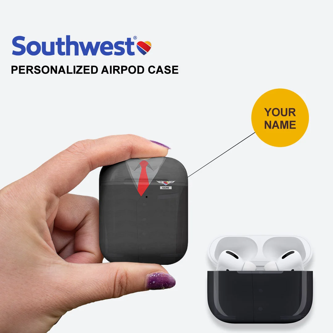 Southwest Airlines Male Airpods Case