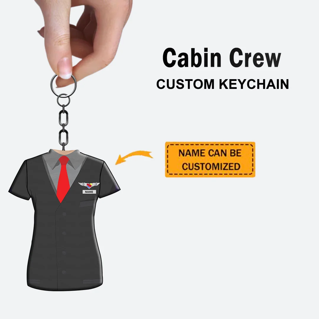 Southwest Male Custom Uniform Keychain