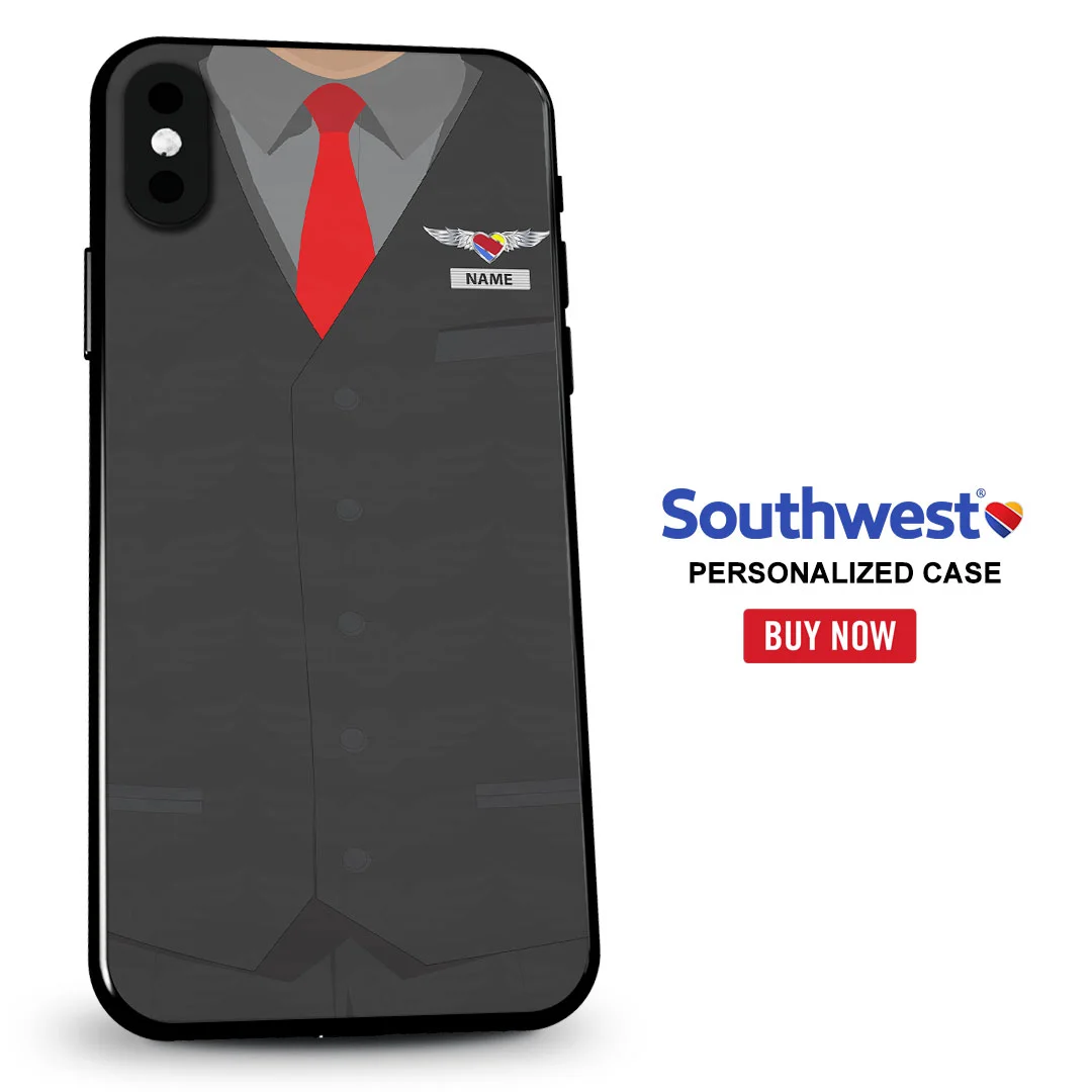 Southwest Airlines Male Cabin Crew Phone Case