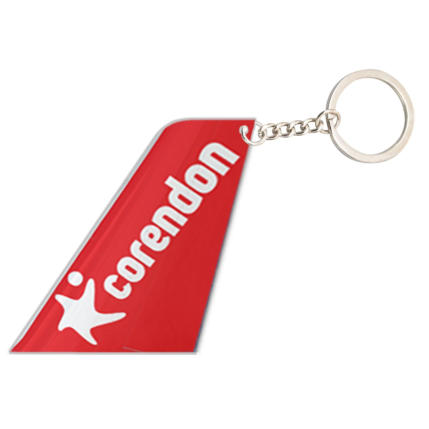 Corendon Airlines Designed Tail Key Chains