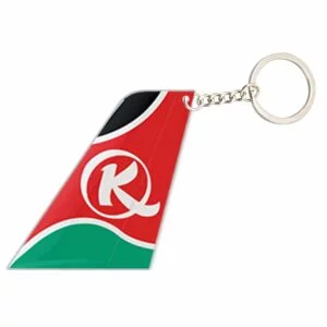 Kenya Airways Designed Tail Key Chains
