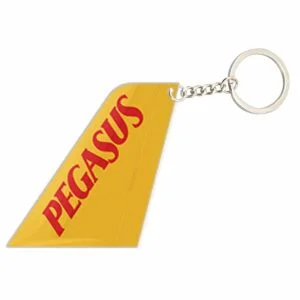 Pegasus Airlines Designed Tail Key Chains