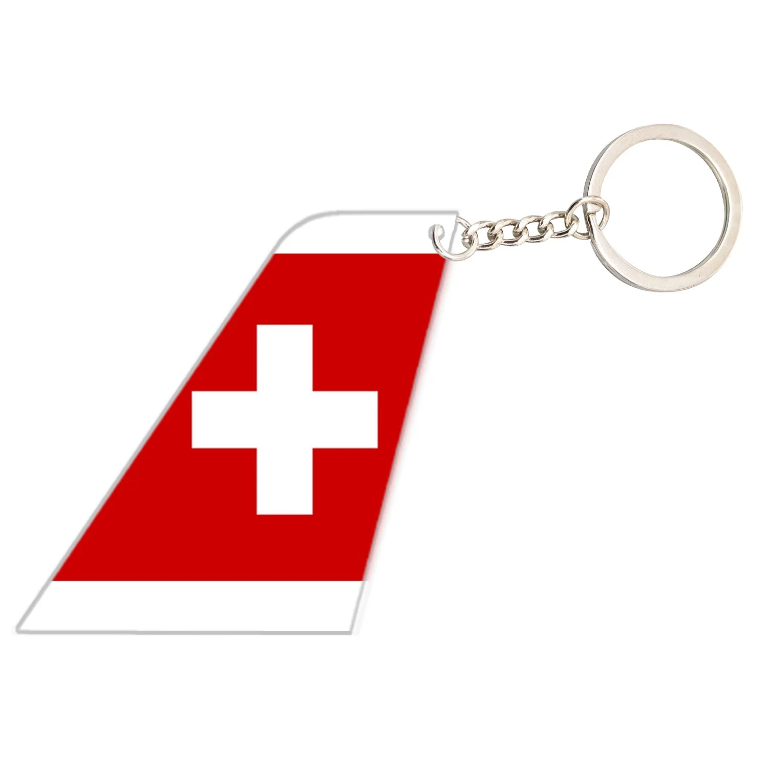 Swiss Airlines Designed Tail Key Chains