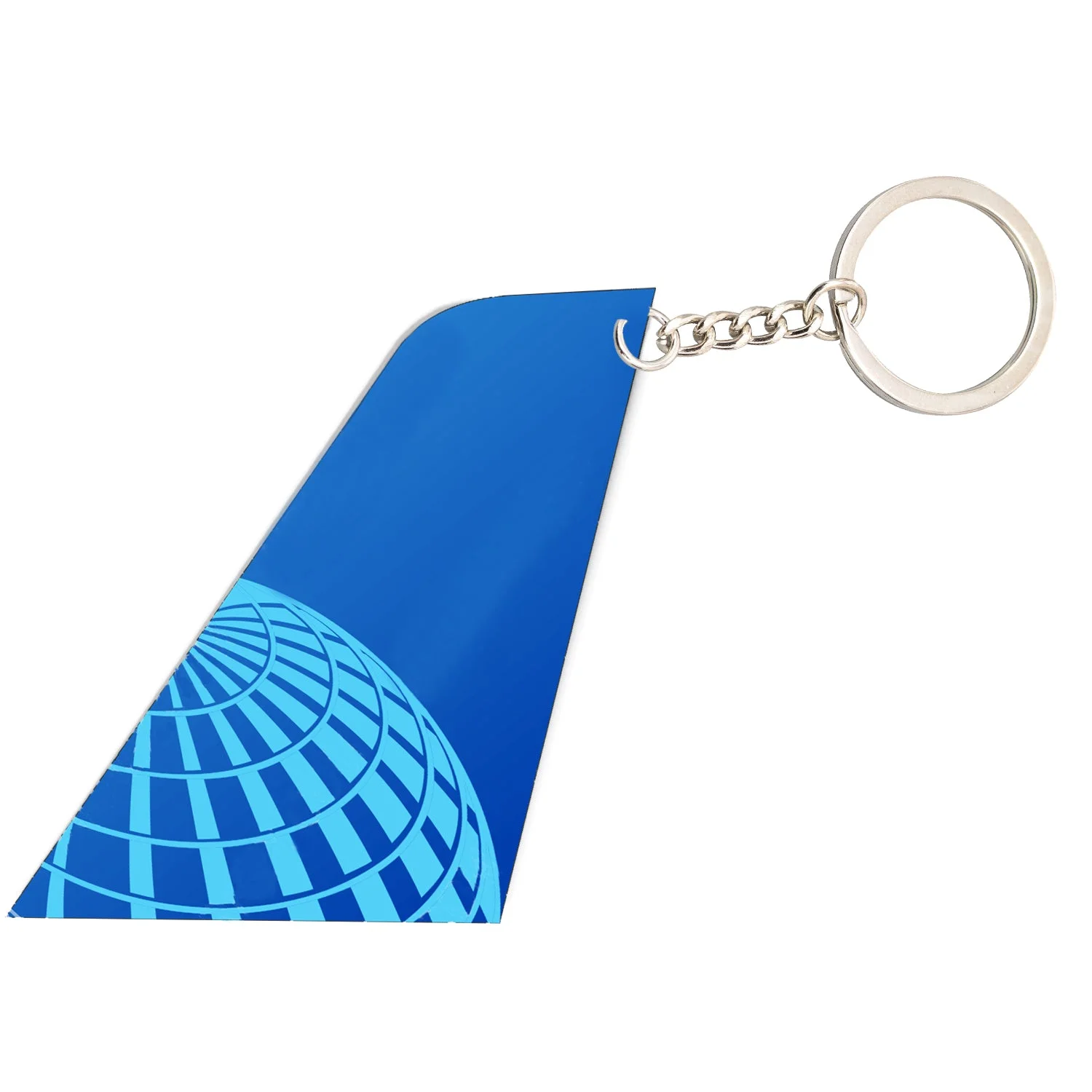 United Airlines Designed Tail Key Chains