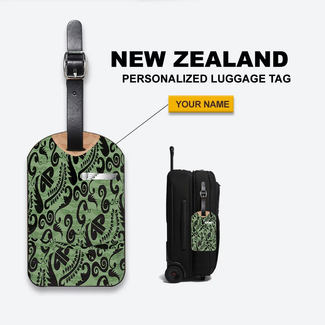 NZ Female Cabin Crew Luggage Tag