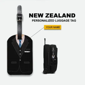 NZ Male Cabin Crew Luggage Tag