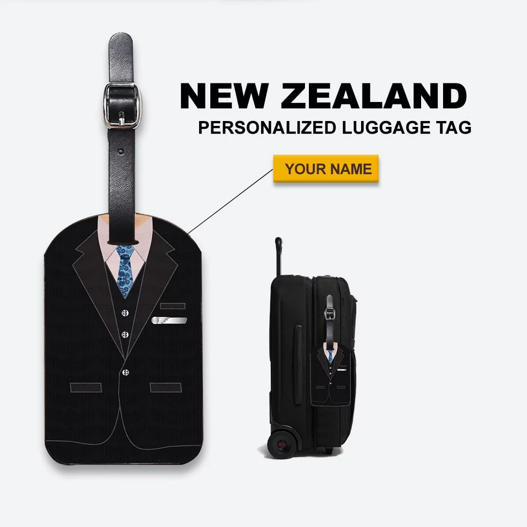 NZ Male Cabin Crew Luggage Tag