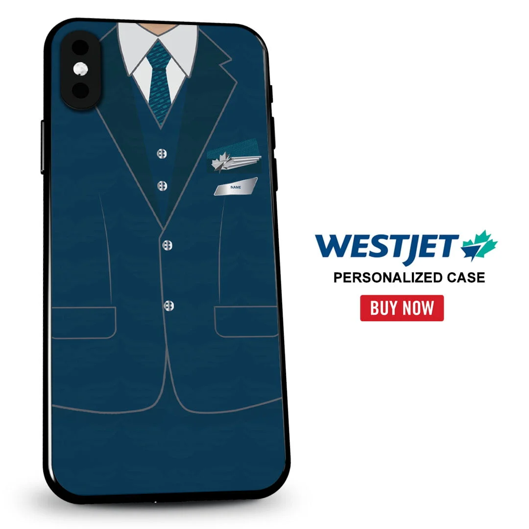 Westjet Male Uniform Phone Case