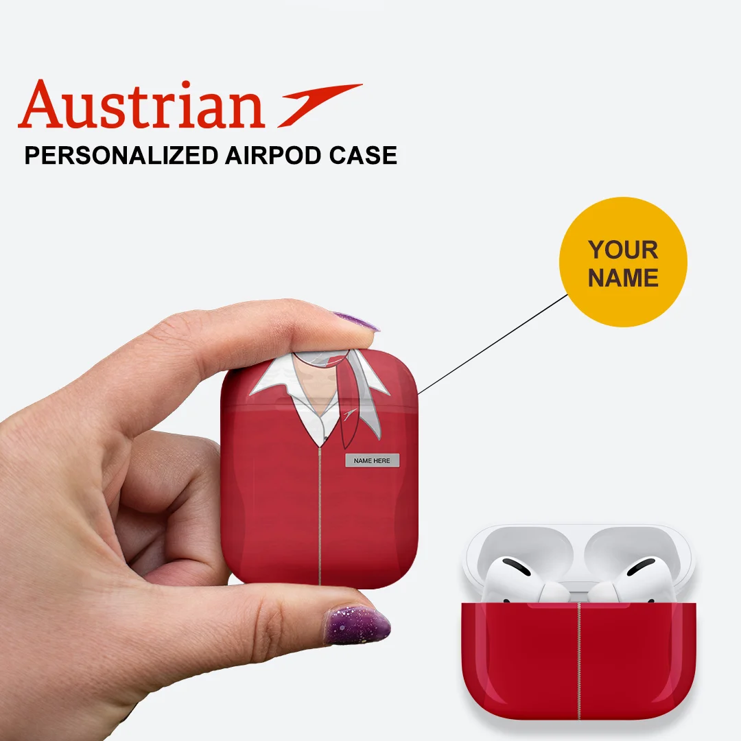 OS Female Cabin Crew Airpods Case