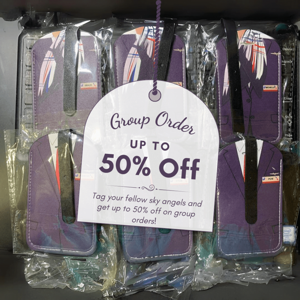 Group Order Flight Attendant Gift Cabin Crew Shop