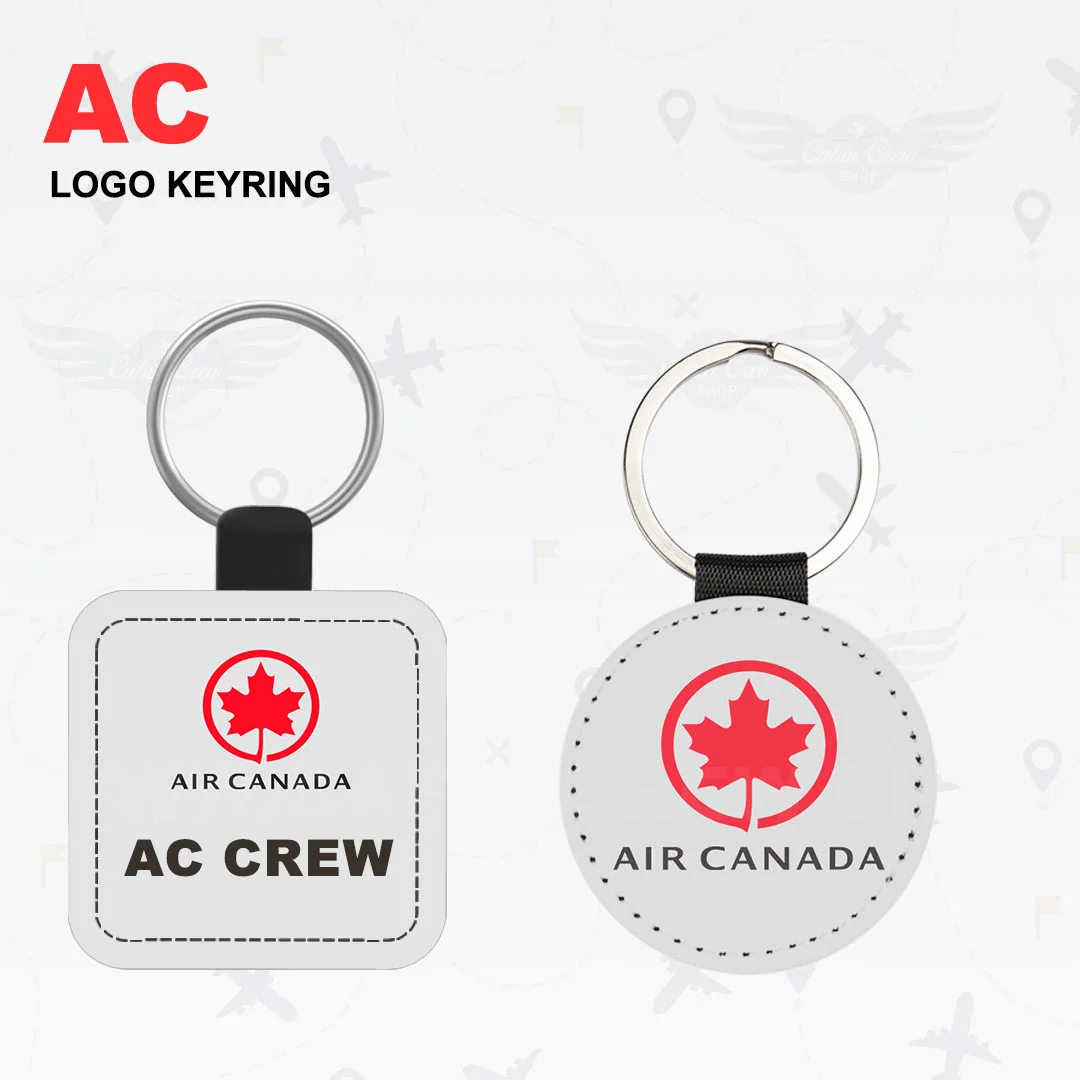 AC Logo Cabin Crew Keyring