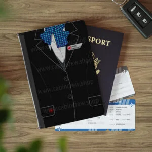 AC Flight Attendant Passport Cover