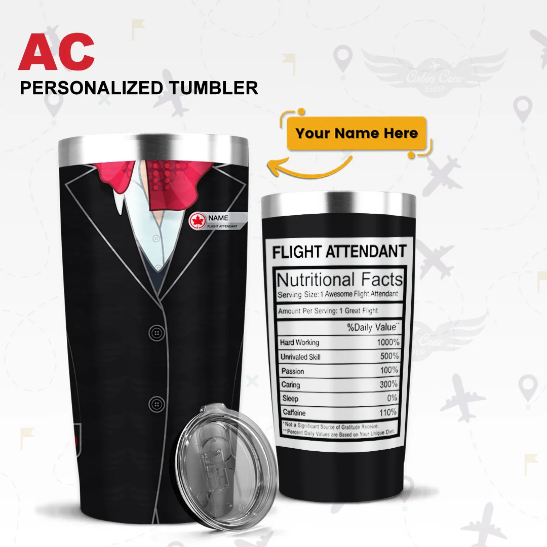 AC Cabin Crew Uniform Tumbler - Image 7